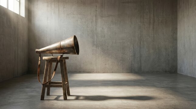 A visual metaphor for ineffective communication, political messaging, and public disconnect