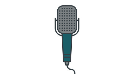 Fototapeta premium Professional vintage studio microphone