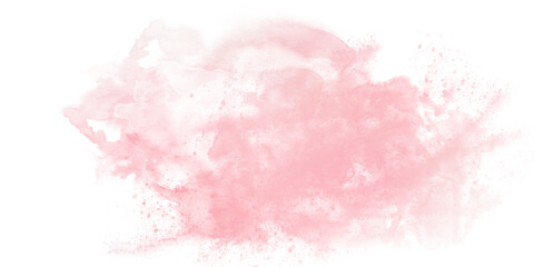 Pink Watercolor Splash Texture Background: An Abstract Artistic Design © Dayat