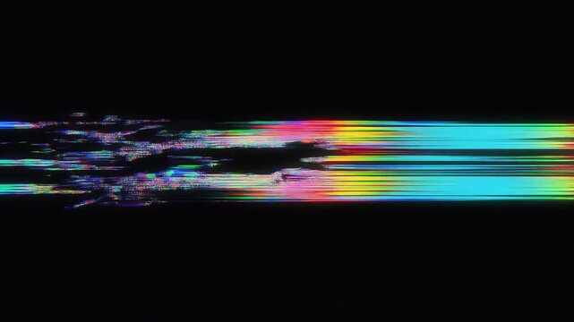 Digital glitch effect abstract background