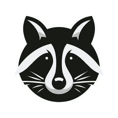 Fototapeta premium Raccoon Silhouette SVG | Raccoon Vector Clipart