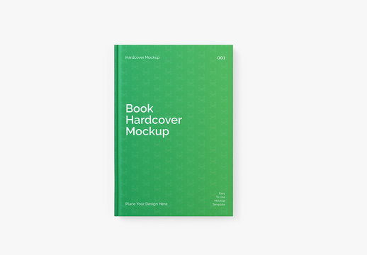 Hardcover Book PSD Mockup
