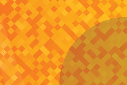 Abstract gradient diamond-patterned argyle texture in warm oranges