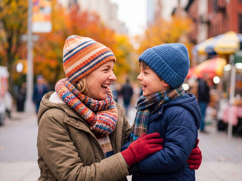 enfants et bonnets de laine, v&ecirc;tements chaud
