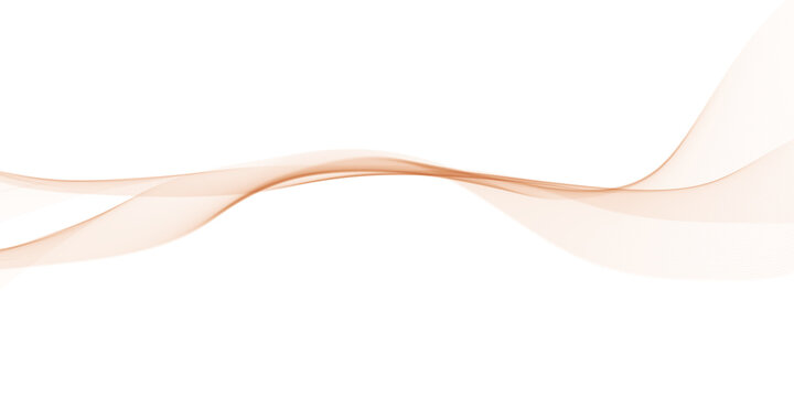 Abstract golden paper wave background and abstract gradient and gold wave curve lines. Wavy line horizontal divider outline minimalist background. White wave modern abstract background design.