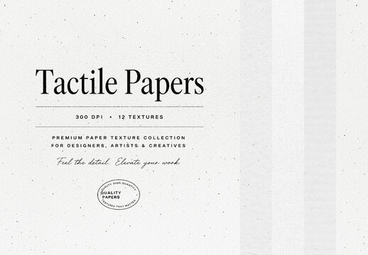 Subtle Paper Textures For Design And Branding