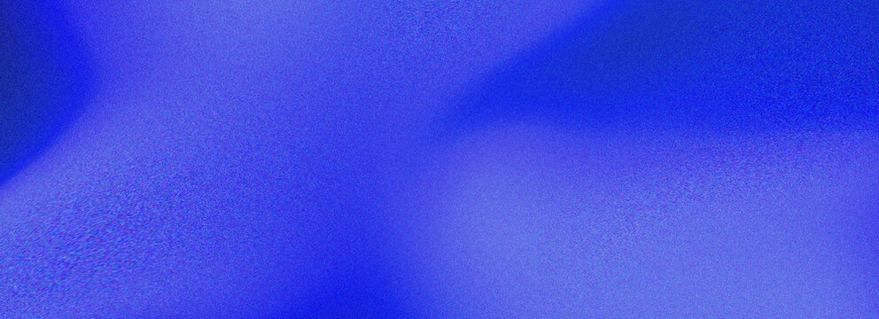 Blue grainy abstract gradient background