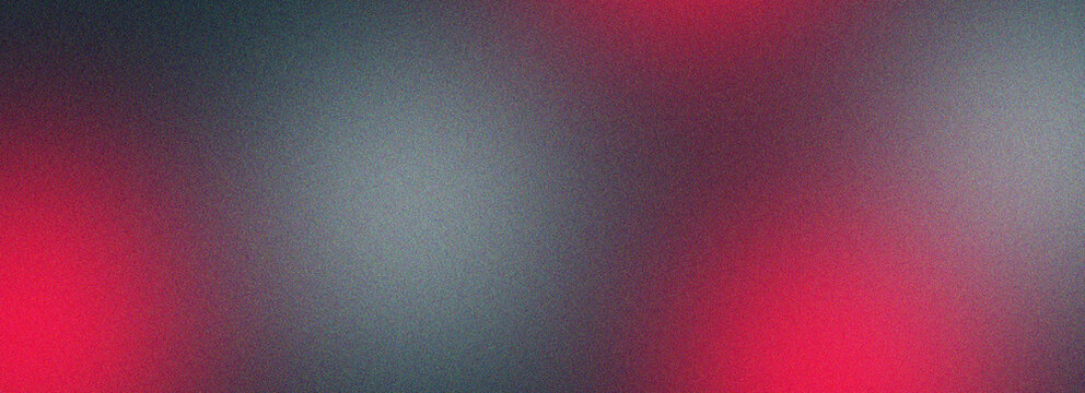 Grainy dark background with red accents