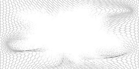 Mesh texture for fishing nets. Grunge pattern for sportswear or soccer goal, volleyball net, basketball hoop, hockey, athletics. Mesh background. Vector eps10 © sultan