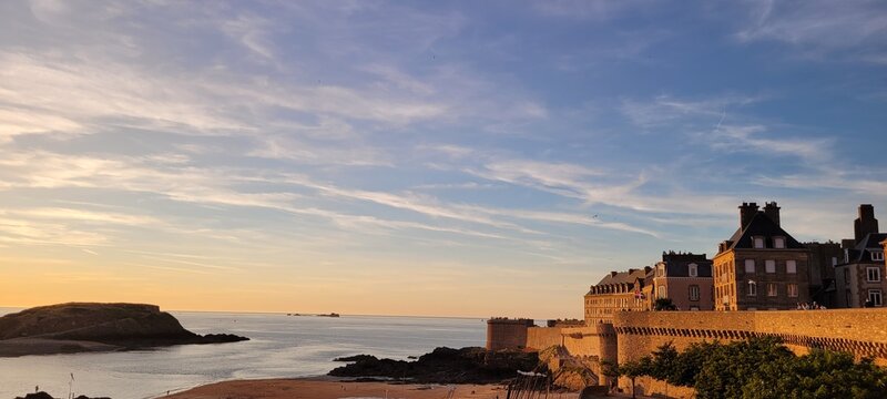 Saint Malo soir d'&eacute;t&eacute;