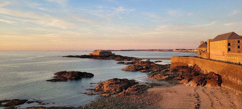 Saint Malo soir d'&eacute;t&eacute;