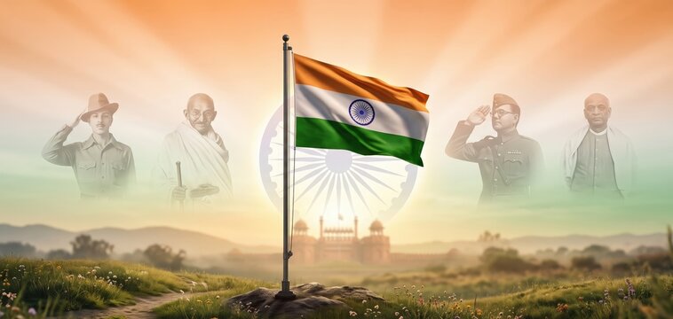 Premium 15 August India Independence Day Patriotic Background