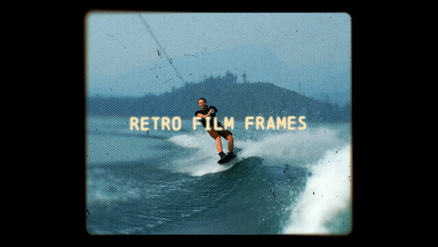 Minimal Vintage Movie Frames