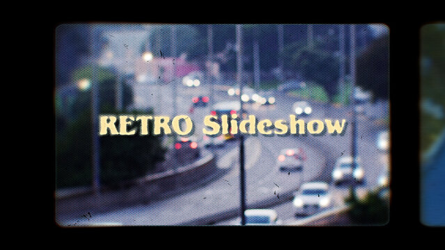 Vintage Halftone Slideshow