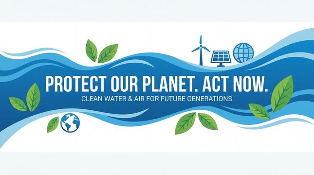 Protect Our Planet: Act Now for Clean Water & Air