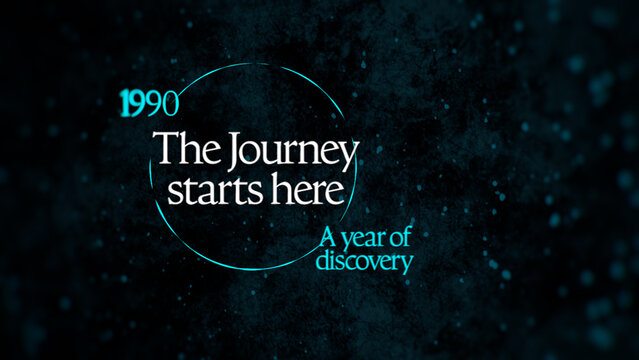 Simple Textured Timeline Template