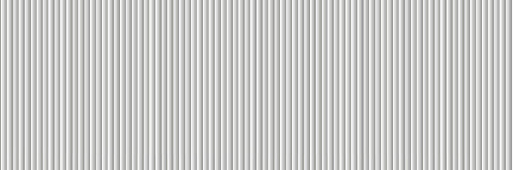 Glass background with silver ribbed effect and abstract 3D line pattern. Modern gray panel design for wall or window, adding light reflection and stylish texture to architecture. © zahra