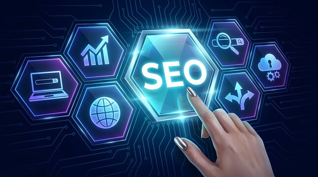 Seo technology optimizing website visibility with digital marketing tools and search engine strategies