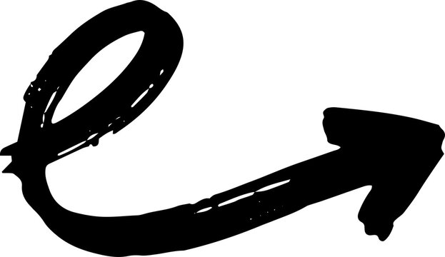 Minimalist black lowercase e letter logo design. Curved modern emblem icon for branding and digital identity