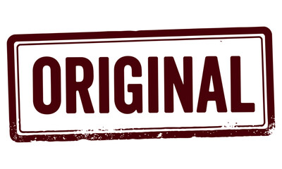 Fototapeta premium Original Rectangle Rubber Stamp
