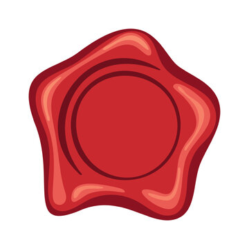 Seal Stamp Wax Emblem Badge Cartoon