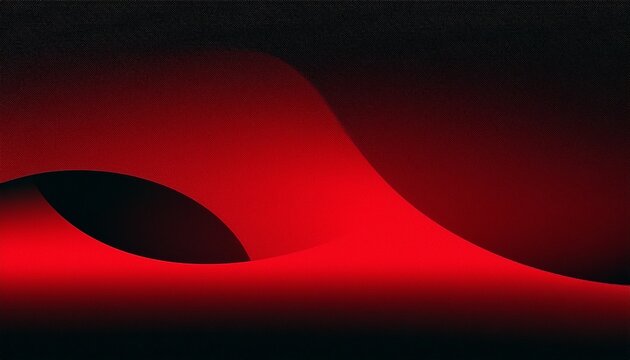 vibrant red black grainy background glowing color gradient shape on dark noise texture banner header cover poster backdrop design