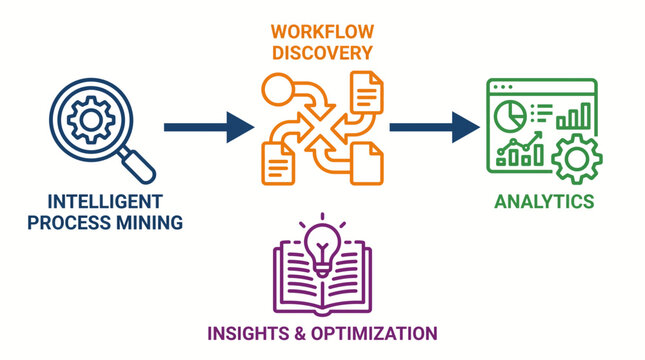 Intelligent Process Mining Workflow Discovery Analytics