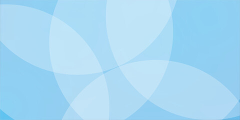 Obraz premium Modern abstract background, blue white gradations, circle effect,shape memphis, trendy. abstract circle background. vector illustration. eps 10. overlapping background.