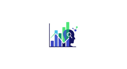 Obraz premium Consumer behavior analytics and human data profile.