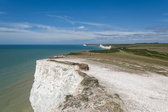 Beachy Head, Sussex, England.