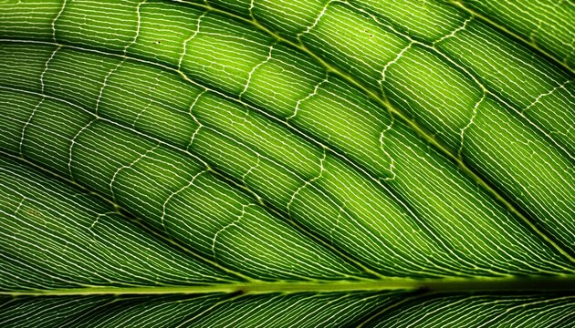 leaf texture leaf background with veins and cells