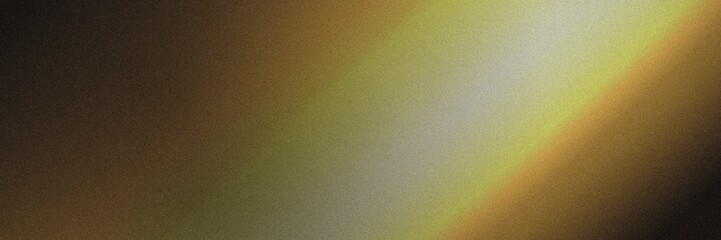 Fototapeta premium Abstract gradient background, with a diagonal, beam of soft, yellow light, transitioning, from dark brown, to bright golden, hues with a, grainy texture
