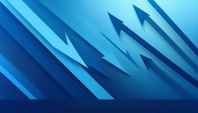blue abstract long banner minimal background with arrows and copy space for text facebook cover web banner
