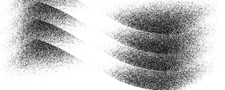 Grain noise texture background, grunge gradient, dirty distressed effect.