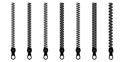 Zipper line vector. Zip lock brush. © DOBRYI VECHIR STUDYA