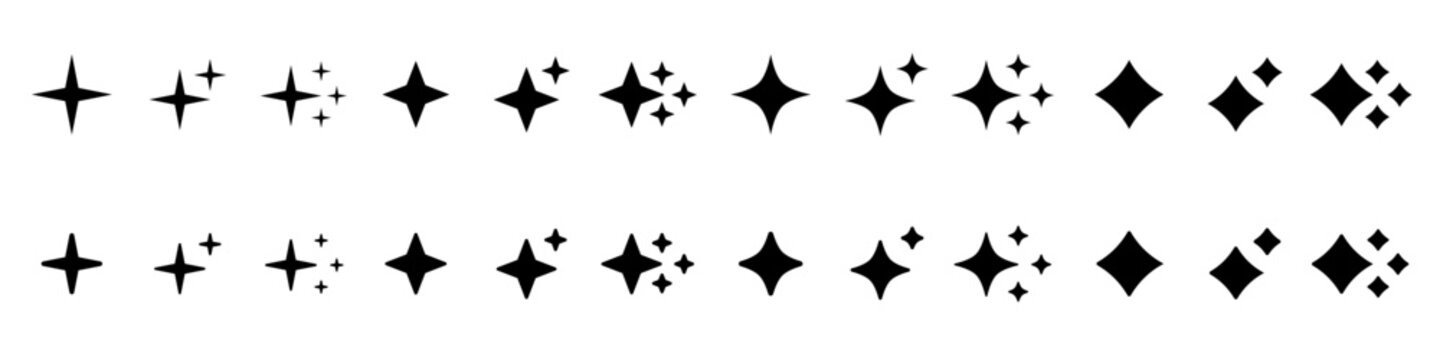 PrinStar icon set. Ai star vector icon