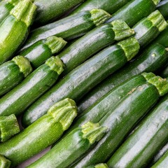 Fresh organic zucchini background, high quality food photography © Arslan saeed