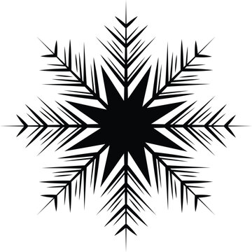 Black and white radial burst pattern with arrows and geometric shapes radial pattern
