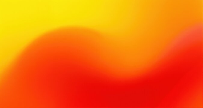 Vibrant abstract background featuring a smooth gradient of warm yellow orange and red tones

