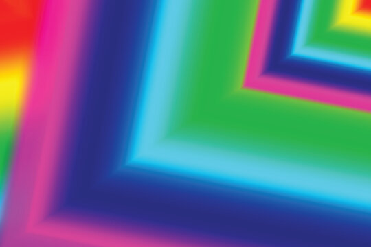 Vibrant Abstract Rainbow Geometric Stripe Pattern Colorful Neon Digital Art Background Wallpaper Design