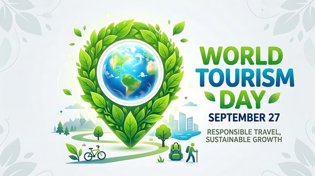 World tourism day sustainable travel eco friendly tourism september 27th celebration