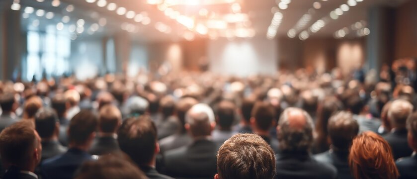 Audience at a conference