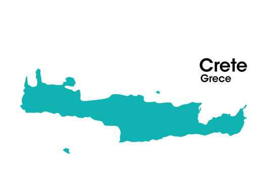 crete grece map 