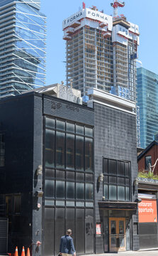 former location of Jack Astor&rsquo;s on John St and condominiums, Toronto
