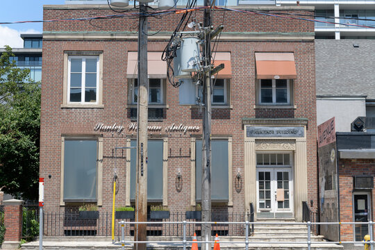 historic The Canada Bread Building at 224 Davenport Rd designed by FH Wilkes, 1930, Toronto