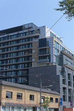 historic building (location of Toronto Western Family Health Team &ndash; Garrison Creek site) and 908 St Clair Condos, Toronto