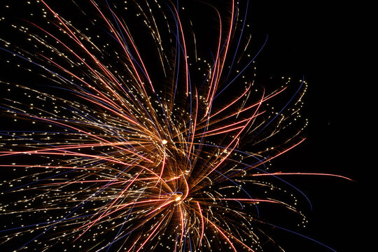 fireworks in the sky