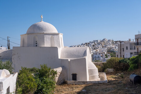 Church in Naxos, Cyclades, Greece