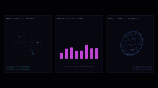 Motion Data Visualization with Dynamic Bar Graphs for Business Analytics.