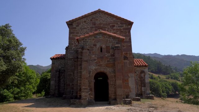 Santa Cristina de Lena Patrimonio de la Humanidad, Oviedo, Asturias, Espa&ntilde;a. Julio de 2026. 
